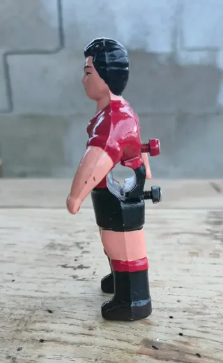 Muñeco futbolín metal