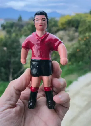 Muñeco futbolín metal