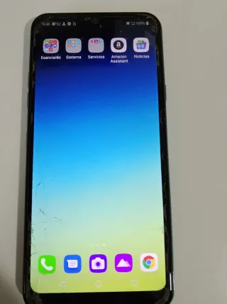 Celular LG K40S Azul