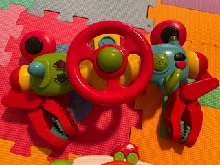 Volante de juego para carrito bebé