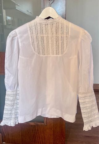 Camisa Regional Huertana Baturra Blanca