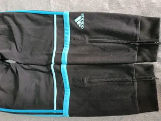 Pantalón Adidas Mujer Negro y Azul