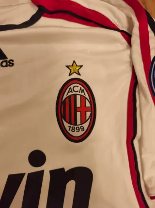 Camiseta AC Milan 2006-07 Visitante Final UCL