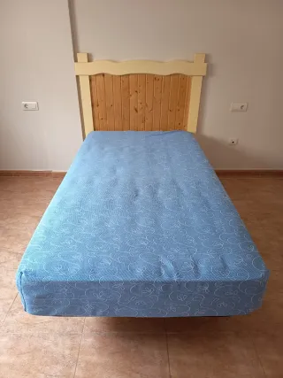 Cama completa con colchón y somier