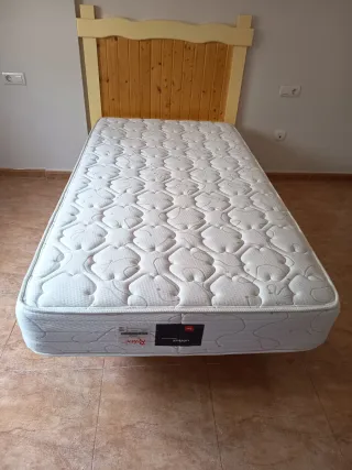 Cama completa con colchón y somier