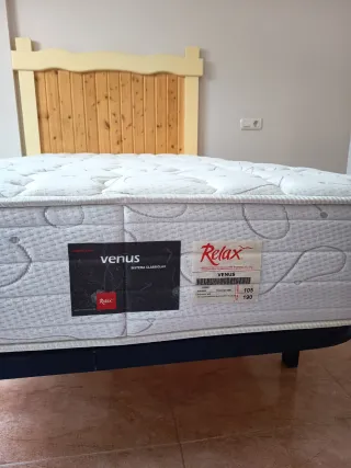 Cama completa con colchón y somier