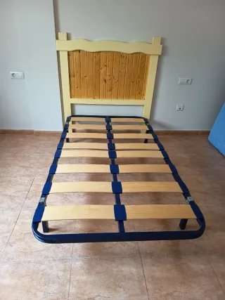 Cama completa con colchón y somier
