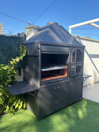 Barbacoa con forno a legna BLB-3