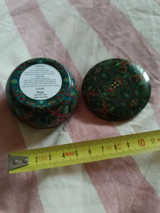 Candela profumata decorata