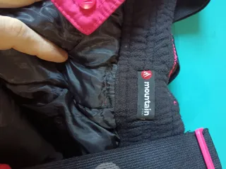 Pantalón de esquí rosa para niña