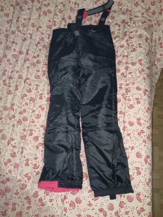 Pantalón de esquí rosa para niña