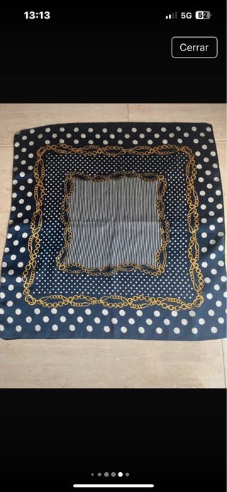 Lote de 9 pañuelos y echarpes