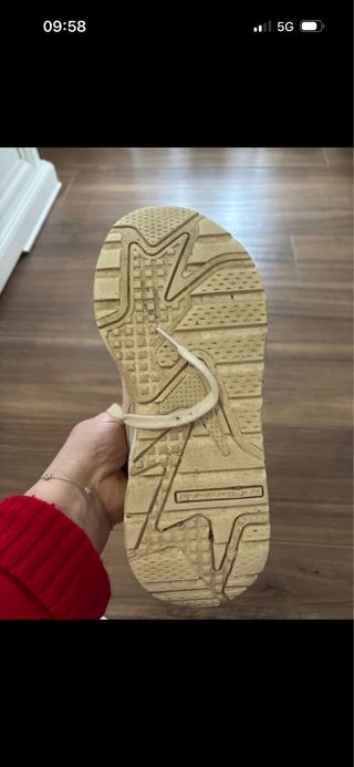 Scarpe Puma donna RSX beige/bianche