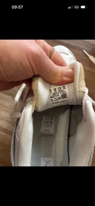 Scarpe Puma donna RSX beige/bianche