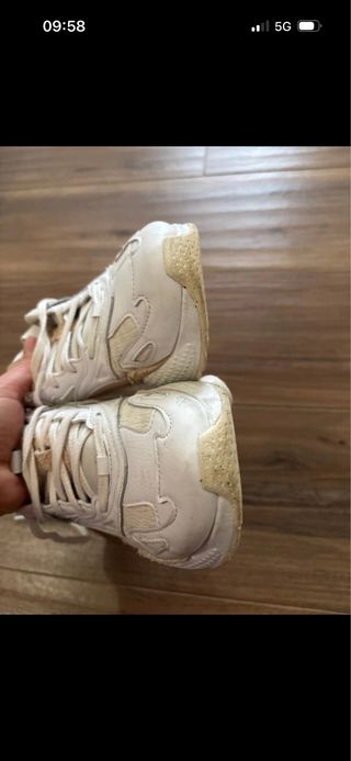 Scarpe Puma donna RSX beige/bianche