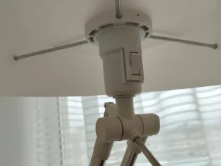 Conjunto lámparas de Ikea metálicas