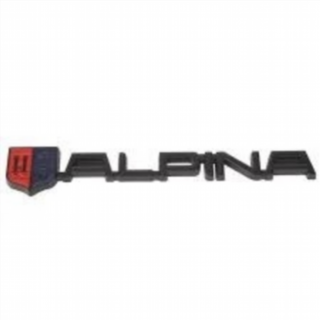 Emblema Metálico Logo Trasero Alpina