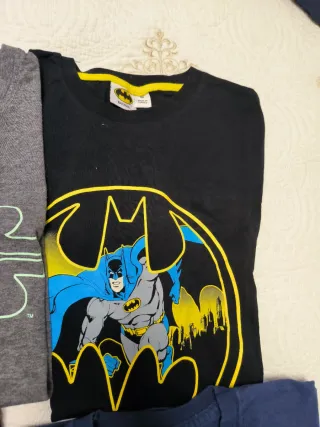 Lote 4 Camisetas de hombre Licencias manga corta