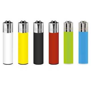 Confezione da 6 accendini Clipper colori assortiti