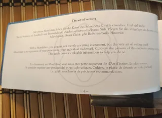 Pluma Montblanc 146 LeGrand - Oro 14K ​