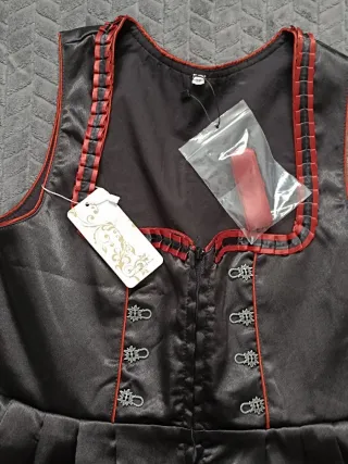 Vestido regional Dirndl negro