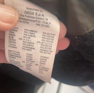 Chaqueta Geox verde oliva