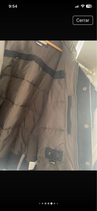 Chaqueta Geox verde oliva