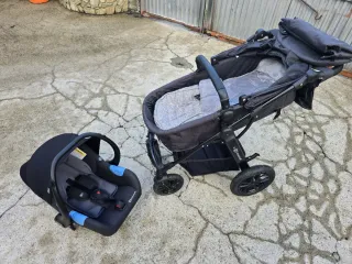 Carrito de bebé y accesorios
