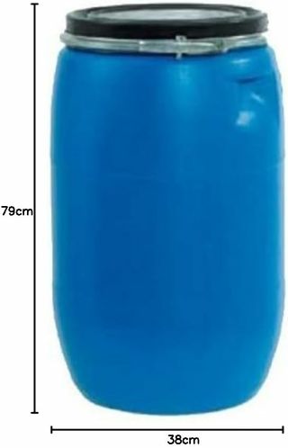 Bidón Azul 120L Cierre Ballesta