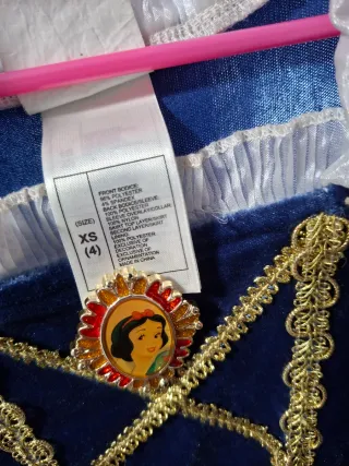 Disfraz Blancanieves niña talla 4-6 años