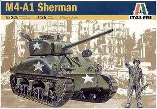 Maqueta Sherman M4A1 1:35 Italeri