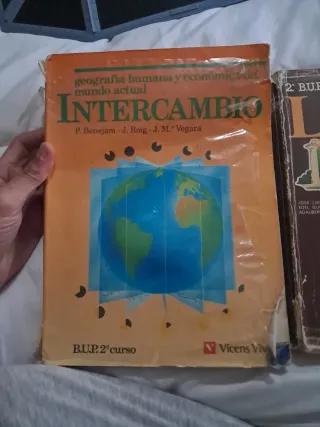 Lote libros escolares antiguos