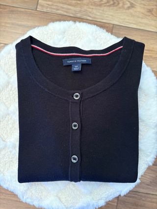 Cardigan Tommy Hilfiger Nero Tg. S