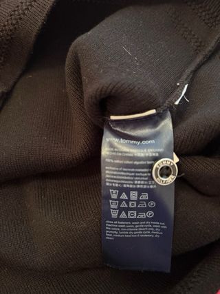 Cardigan Tommy Hilfiger Nero Tg. S