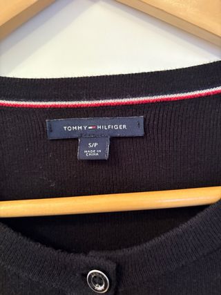 Cardigan Tommy Hilfiger Nero Tg. S