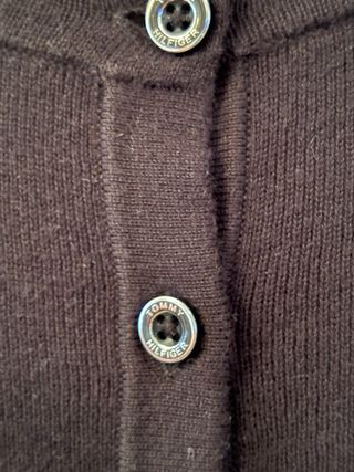 Cardigan Tommy Hilfiger Nero Tg. S