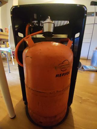 Estufa catalítica DAIVA negra revisada