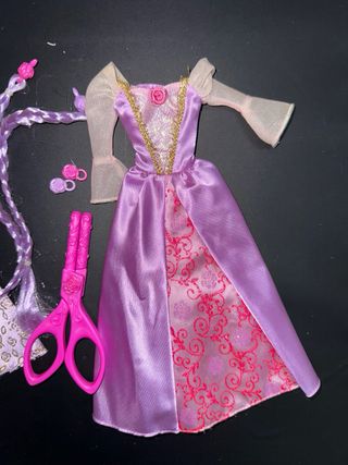Vestiti Barbie Rapunzel 2000