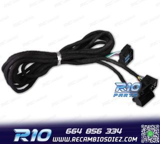 CABLE DE 6 METROS ISO COCHES BMW CON CONEXIÓN EN EL MALETER
