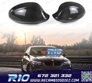 CARCASAS ESPEJOS RETROVISORES BMW E90 E91 CARBONO LOOK M