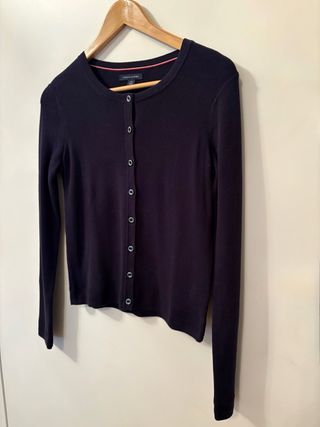 Cardigan Tommy Hilfiger blu donna