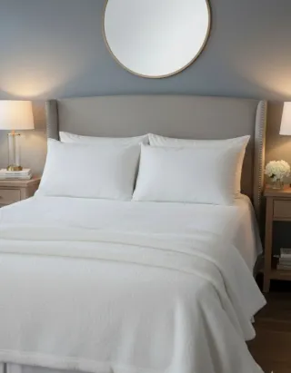 Almohadas/Cojines Blancos de Tela