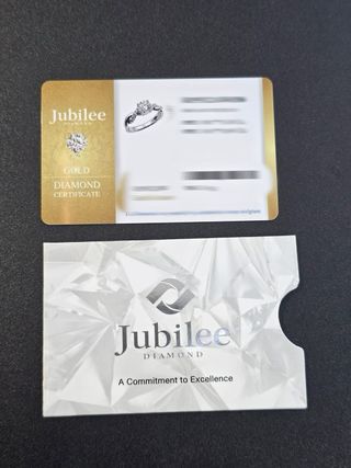 Anillo Jubilee Diamante 0.30ct D VS2