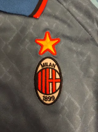 Camiseta AC Milan Retro 95/96 Lotto Talla M