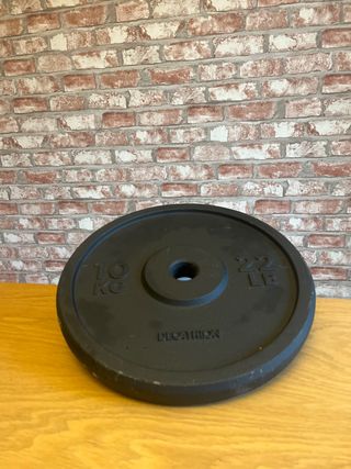 Disco pesa gimnasio 10 Kg / 22 LB Decathlon