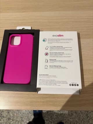 Funda Tech21 EvoSlim iPhone 2020 6.1 Rosa