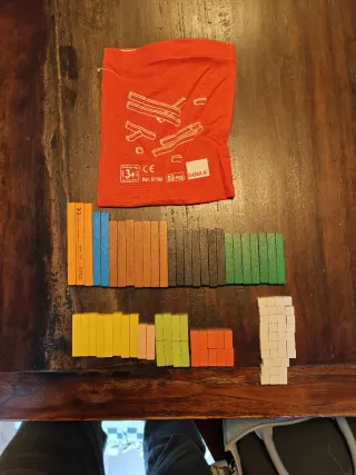 Goula Regletas 10x10 Juego Educativo Preescolar