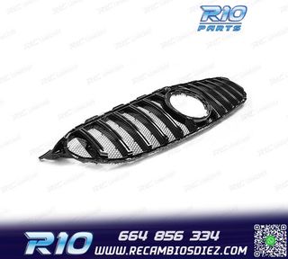 PARRILLA MERCEDES W205 18-21 LOOK SPORT NEGRO BRILLO