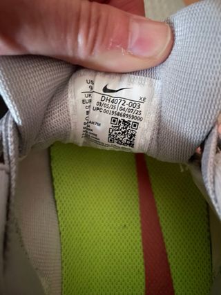 Nike Pegasus 39 gris y rosa