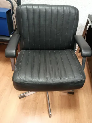 2 poltrone da ufficio nere